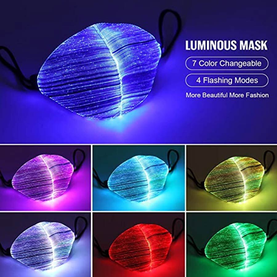 LED防护面罩照明