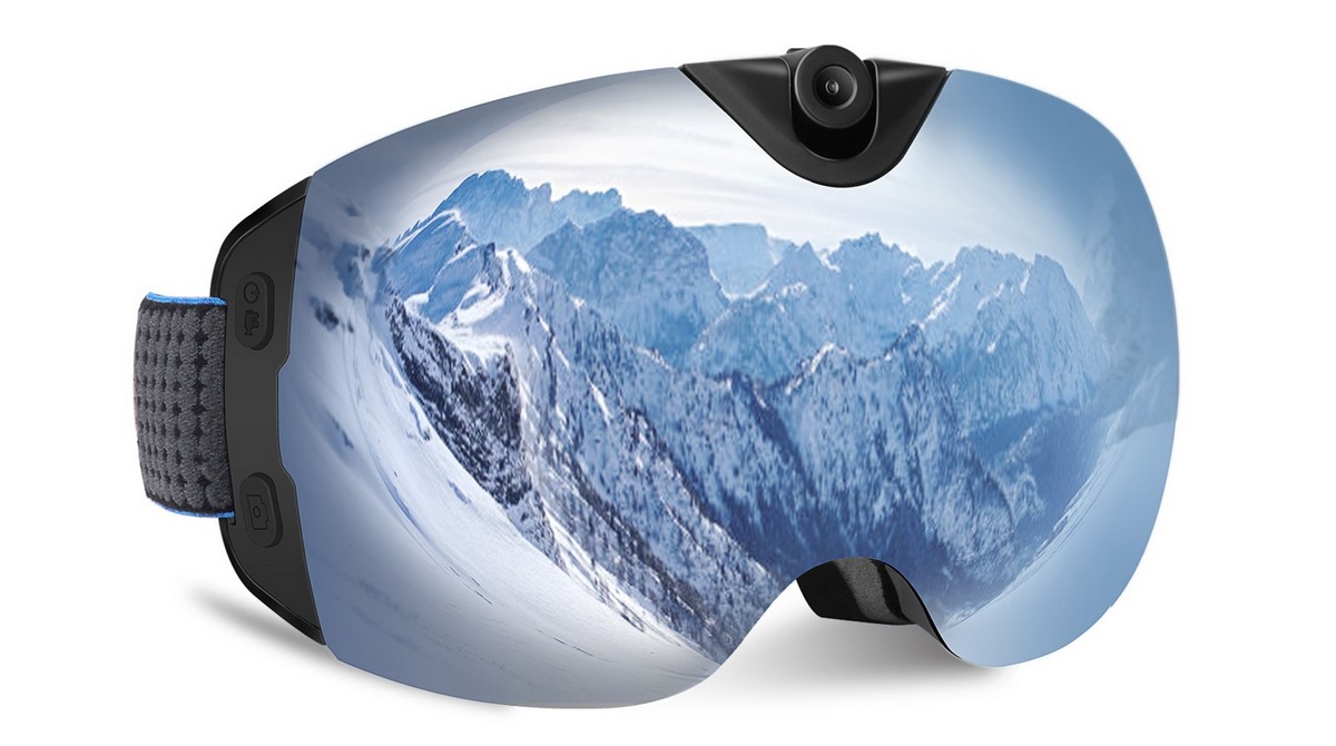 滑雪雪谷歌相机