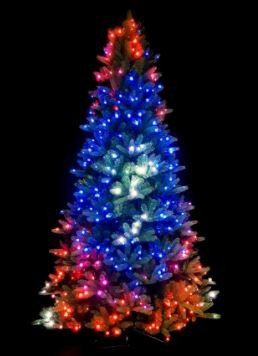 通过手机闪烁的圣诞树 LED 控制