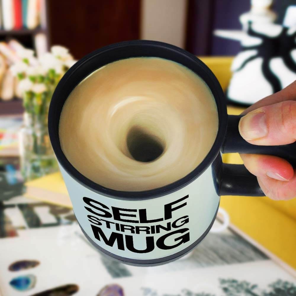 自动磁性马克杯自混合咖啡杯