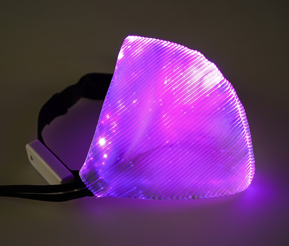 LED面罩紫