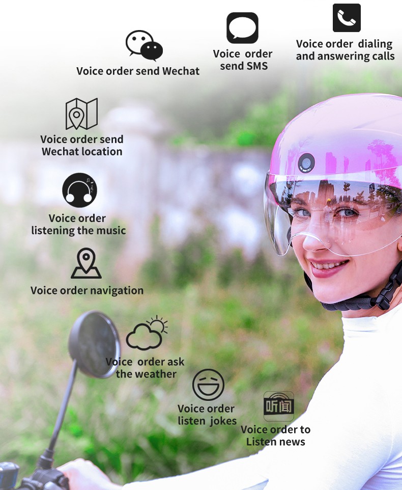 智能自行车头盔 AI 语音助手