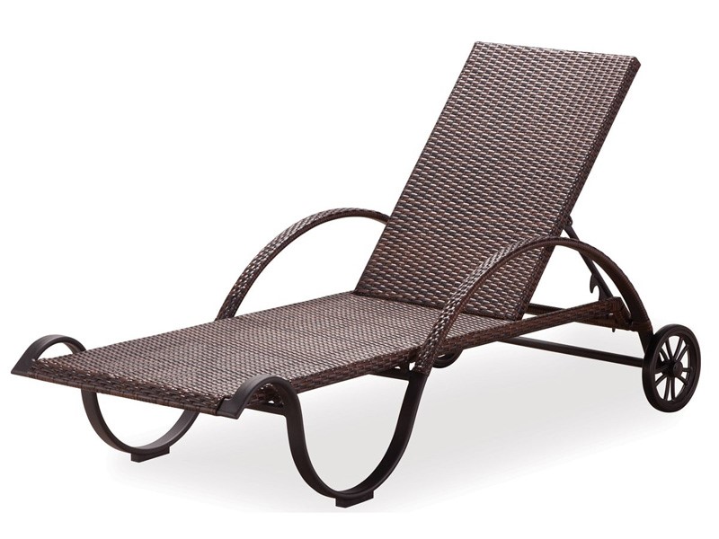 用于日光浴的花园躺椅 - Luxurio Sunbed ALLANGA，适合露台