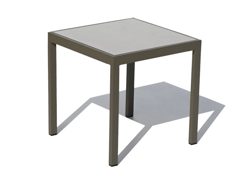 小型方便的铝制露台桌 Luxurio Damian 简约设计