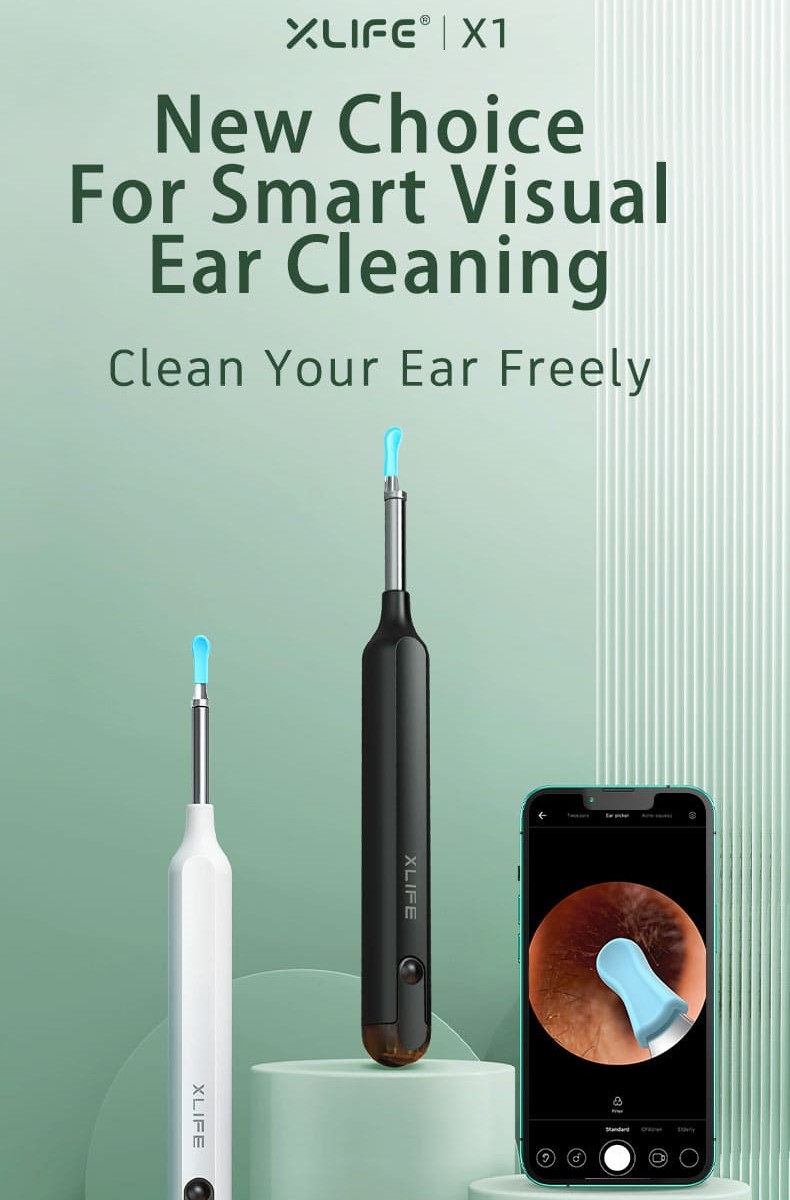 耳朵清洁器耳垢清除器带 wifi 摄像头