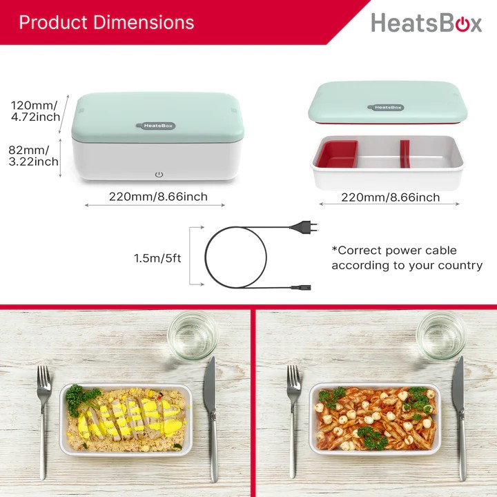 HeatsBox 生活箱 食物恒温电加热 便携