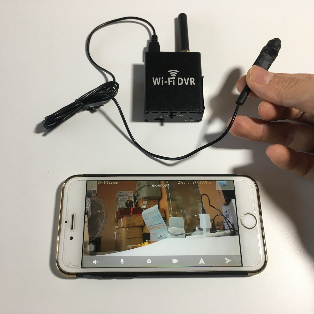 wifi 针孔网络摄像机微型迷你镜头