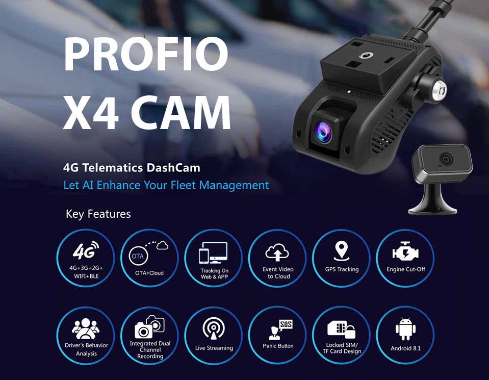 云车载相机Profio X4