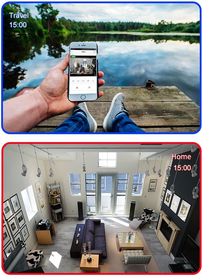 wifi连接摄像头-智能手机应用程序