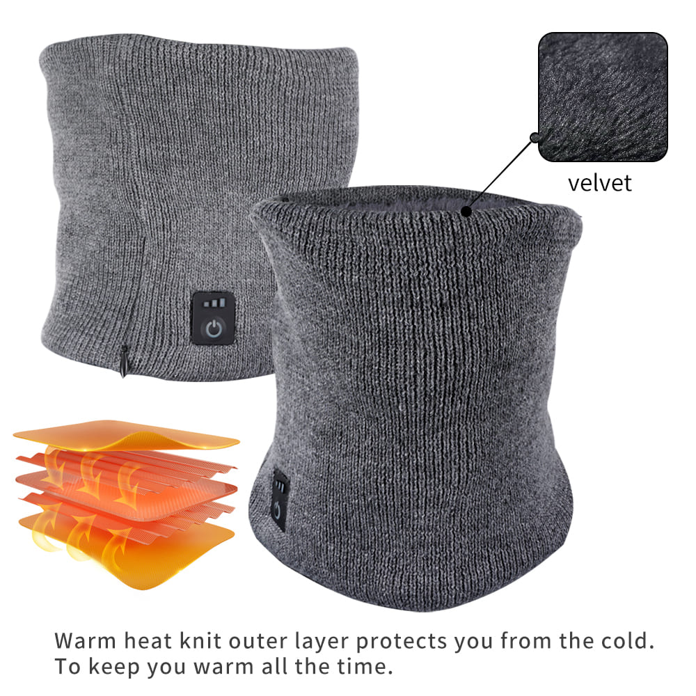 电热围巾保暖加热颈部保暖器
