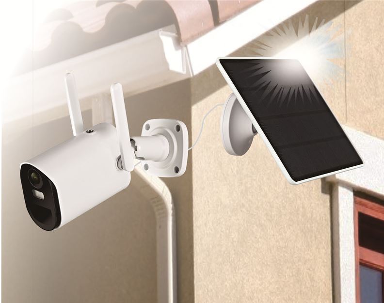 太阳能安全摄像头 4g sim wifi