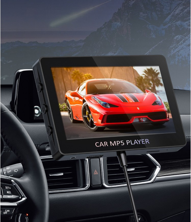 mp5车载播放器视频显示监控播放器为汽车