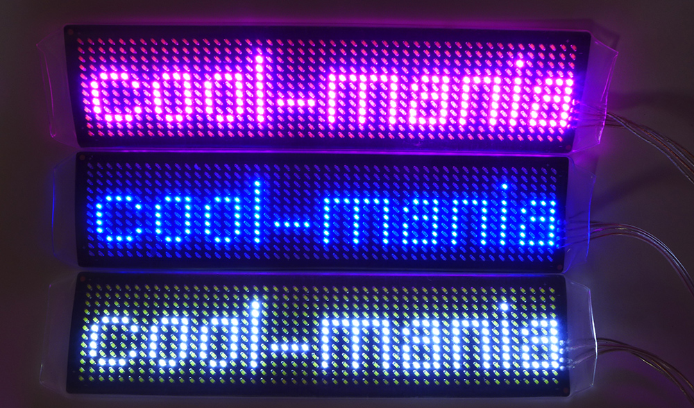 RGB LED灯条，用于LED衬衫
