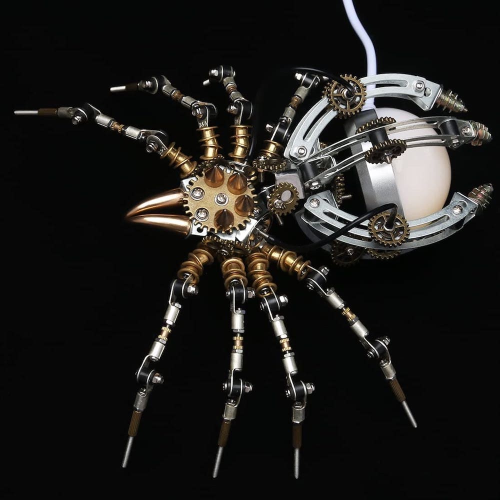 3D金属拼图蜘蛛