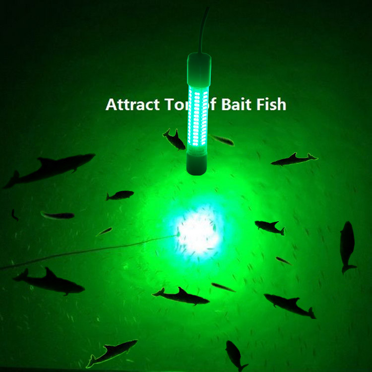 钓鱼灯绿色 LED - 夜间钓鱼的理想选择 - 功率高达 300W