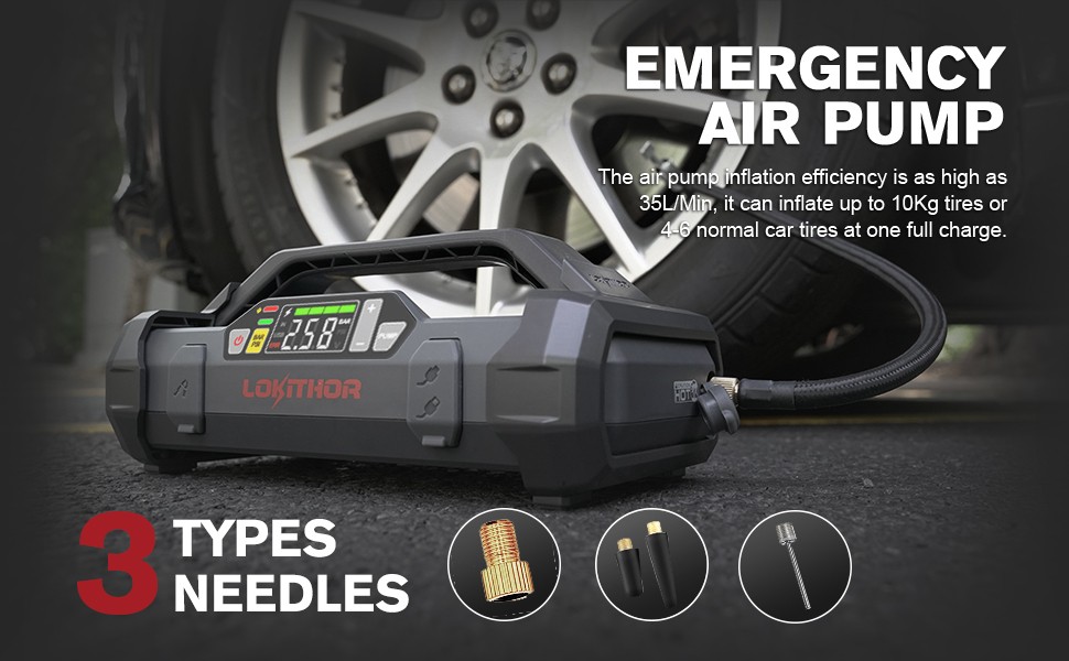 汽车电池应急启动器轮胎充气机和启动器