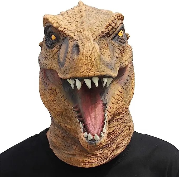 恐龙面具 - 侏罗纪公园面具脸（头面具）