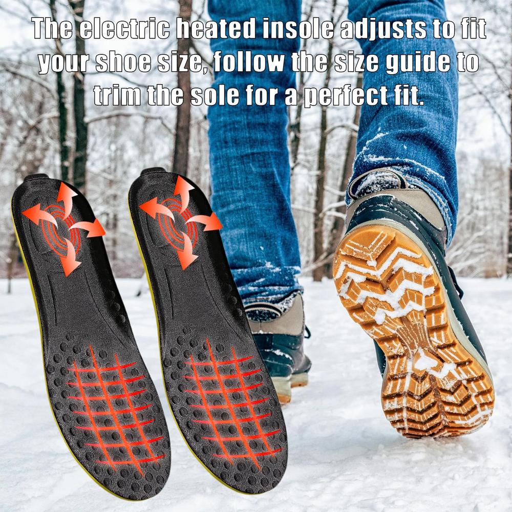 用于打猎的加热鞋垫内置温度传感器
