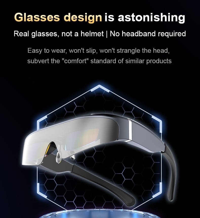 带遥控器的智能VR眼镜